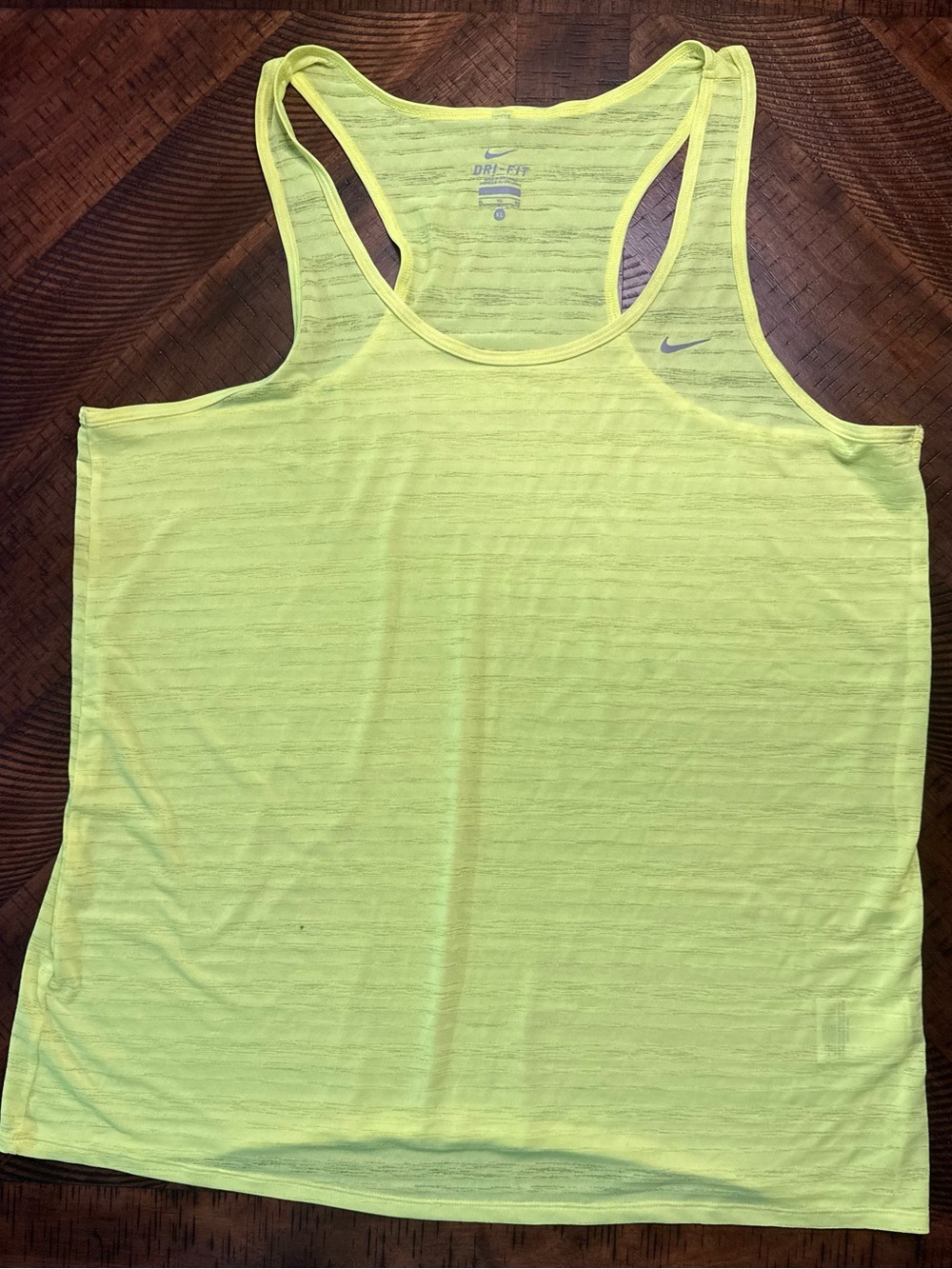 Nike Dri-FIT Performance Tank - Neon Yellow